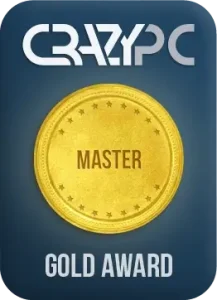 Crazy PC Gold Awaard for Wxceleram