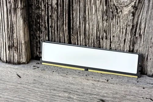 DDR5 U-DIMM BlackWhite Memory by Exceleram no logo
