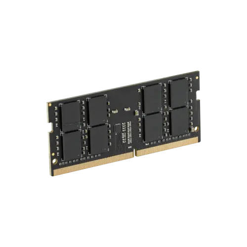 DDR4 SO-DIMM RAM module, displaying the memory chips and sleek design